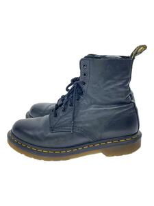 Dr.Martens◆PASCAL/レースアップブーツ/UK7/BLK/レザー/AW006