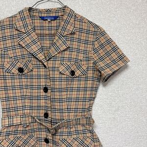 バーバリーズ　ブルーレーベル　BURBERRYS OF LONDON BLUE LABEL ノバチェック　ワンピース　38 レディース　M相当