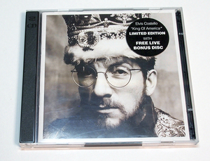 Limited Edition King Of America/Elvis Costello エルビス・コステロ　ライブCD付き限定盤　DPAM11 