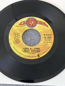 初売/US original / Leroy Hutson / Love o