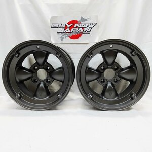 【在庫あり即納】RS Watanabe GOTTI MG 15×8J +-0 4H-114.3 ブラック　2本 / 15インチ ワタナベ アルミホイール