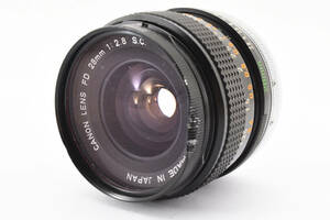 キヤノン Canon FD 28mm F2.8　S.C　レンズ　キャノン