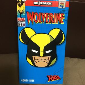 【激レア】　ベアブリック 400% メディコムトイ マーベル　WOLVERINE X MEN 新品未開封美品