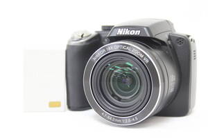 【美品 返品保証】 ニコン Nikon Coolpix P80 18x バッテリー付き コンパクトデジタルカメラ v8360