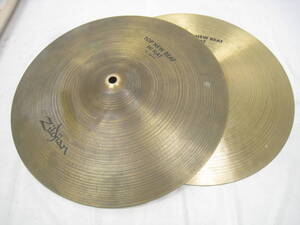 Zildjian ジルジャン シンバル 14”/36cm HI HAT ハイハット TOP NEW BEAT BOTTOM NEW BEAT