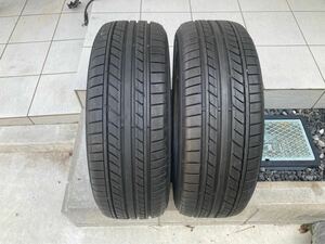 グッドイヤー EAGLE LS EXE 215/55R17 ２本　イボつき　バリ山