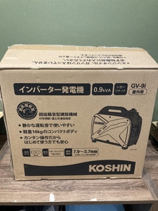 021■未使用品■KOSHIN インバーター発電機 GV-9i