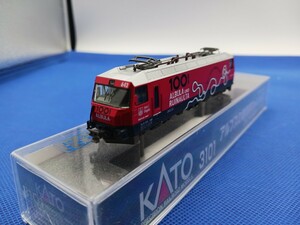 ★送料無料 即決有★ KATO 3101 アルプスの機関車 Ge4/4-Ⅲ 《アルブラ線100周年ラッピング》