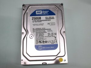 [160]【送料込】SATAハードディスク3.5inch 250GB WD2500AAKX 正常作動品