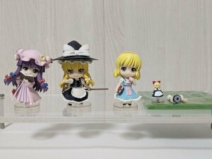 ★ねんどろいどぷち 「東方Projectセット 第二章」 霧雨魔理沙 アリス・マーガトロイド パチュリー・ノーレッジ フィギュア