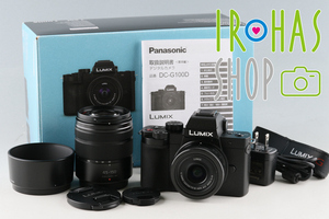 Panasonic Lumix DC-G100DW + G Vario 12-32mm F/3.5-5.6 + 45-150mm F/4-5.6 ASPH. MEGA O.I.S. Lens #54960F9