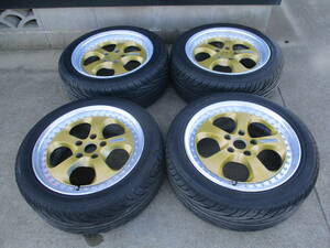 RE雨宮 AW-7 Desmond製 7JJ×17+35＆8JJ×17+35 PCD114.3×5 225/45R17＆235/45R17 FC3S