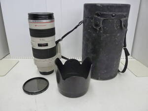 『中古品』Canon/キャノン 望遠ズームレンズ ウルトラソニック/USM EF 70-200mm 1:2.8 L 77mm 参考価格224,400円