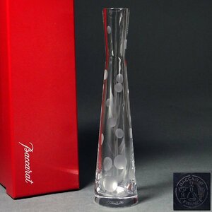 侍◆【Baccarat バカラ】クリスタルガラス『Passion Clown パッションクラウン』フラワーベース 高さ23.2cm ボックス付 37