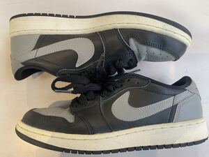 2015 NIKE AIR JORDAN 1 RETRO LOW OG BG SHADOW 4.5Y 709999-003