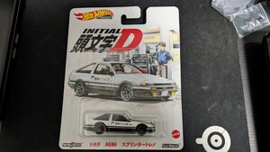 ホットウィール 頭文字D イニシャルD AE86 スプリンタートレノ 新装版頭文字D全巻購入特典