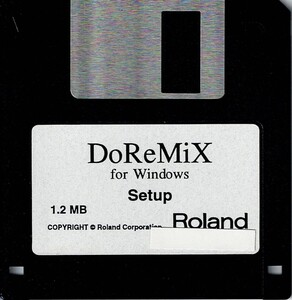 Roland Music Production Tool for Windows DoReMIX 取扱説明書付き