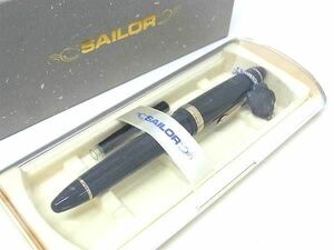 1円 ■新品■未使用■ SAILOR セーラー プロフィット21K ペン先 21K 21金 万年筆 筆記用具 文房具 ステーショナリー ブラック系 FD2398