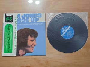 ★トム・ジョーンズ Tom Jones ★メキシカン・パペッティア Close Up★帯付★OBI★中古LP★ジャケット、帯経年汚れ、傷み