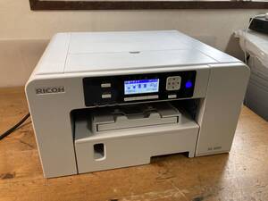 RICOH リコー A4 カラー ジェルジェット プリンター IPSiO SG 3200 SG3200 102416ym インク付