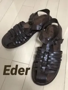 EderSHOES 本革 グルカサンダル