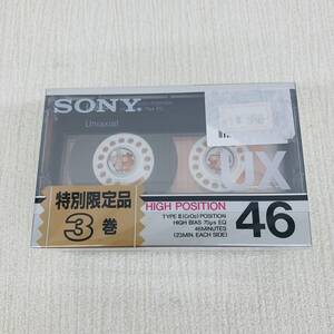 カセットテープ 3UX46SP UX46 SONY ハイポジ 3点セット ※2400010358968