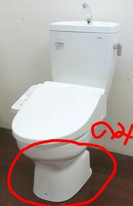 即納　未使用品　TOTO　トイレ　便器のみ(壁排水)リクシル　CS370BP　ホワイト柄　送料1800円 東京池袋