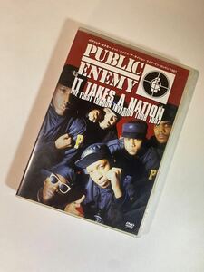 PUBLIC ENEMY パブリック・エネミー DVD イット・テイクス・ア・ネイション　ライブ・イン・ロンドン1987 HIP HOP RAP