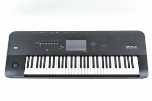 ▼美品 KORG コルグ NAUTILUS-61 61鍵盤 キーボード シンセサイザー ■動作確認済 2020年製 スターターガイド/電源ケーブル/元箱付属