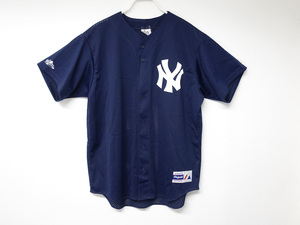 Majestic 社製 New York Yankees ベースボールシャツ USA製