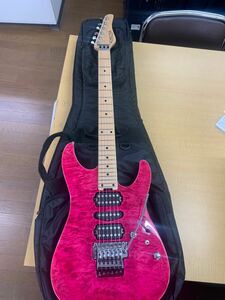 SCHECTER NV-3-24-AL シースルーピンク