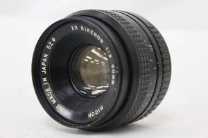 【返品保証】 【和製ズミクロン】 リコー Ricoh XR RIKENON 50mm F2 レンズ M1388