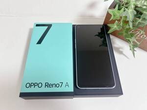 【送料無料】OPPO reno7A CPH2353 6GB 128GB ドリームブルー シムフリー 5G 