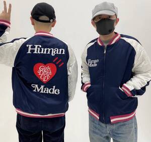 [国内本物保証】HUMAN MADE × VERDY VICK YOKOSUKA JACKET　Lサイズ Girls Don