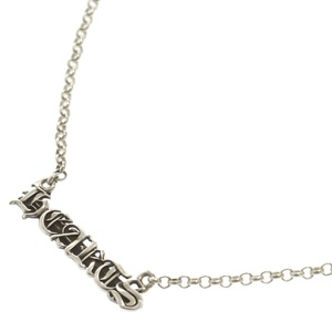 CHROME HEARTS クロムハーツ NECKCHAIN HEARTS R18 ロールチェーン 18inch ハーツプレート ネックレスチェーン シルバー