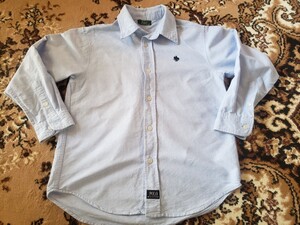 即決　Polo　長袖シャツ　水色　140cm　キッズ　男の子