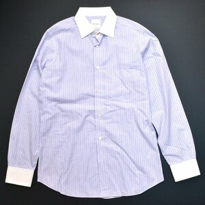 PAUL SMITH ポールスミス ストライプクレリックシャツ Mサイズ 長袖 273211 メンズ M895732