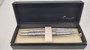 #15619A PILOT パイロット カスタム　冬木立　シルバー シルバーン　ペン先18k スターリングシルバー 万年筆 ボールペン h筆記未確認