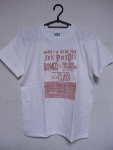 セックス・ピストルズ★即決★新品Ｔシャツ★SEX PISTOLS★ANARCHY IN THE UK TOUR w/DAMNED/HEARTBREAKERS/CLASH/サイズ:160/S/M/L対応可