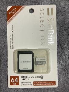 SoftBank microSDカード CLASS10 64GB