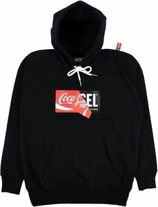 [ディーゼル] メンズ スウェット パーカー COCA-COLA コラボデザイン 00SHPG0QVZA　サイズL