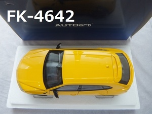 ■FK-4642　AUTO ART LAMBORGHINI URUS 1/18 YELLOW 美品　20240601