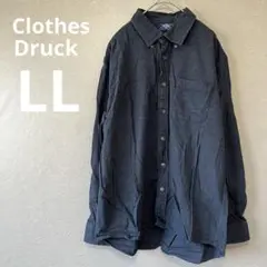 Clothes Druck ワイシャツ　LLサイズ　大きいサイズ　無地　シンプル