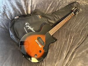 新型ギブソンヘッド Epiphone エピフォン エレキギター レスポール・ジュニア JRギブソン gibson