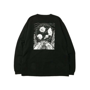 [極美品] BUMP OF CHICKEN バンプ オブ チキン 公式 オフィシャル be there ロングスリーブ Tシャツ M ブラック グッズ ロンT 長袖