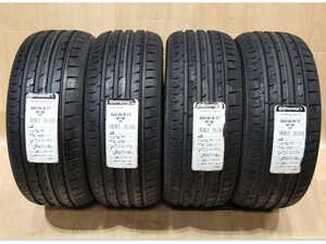 A816 新品 未使用 4本価格 コンチネンタル ContiSportContact 3 225/45R17 91W 4本 AMG ベンツ W205 W176 W246 ワーゲン ゴルフ 7 6 ボルボ