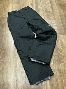 極美品 IGNIO イグニオ スノボウェア パンツ サイズ160 キッズ グレー ポリエステル100％ スキーウェア スノーボード い-7