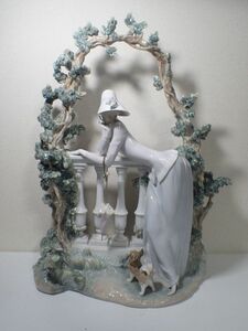 豊F524/4自〇LLADRO リヤドロ 麗しのバレンシア 特大フィギュリン 美品〇