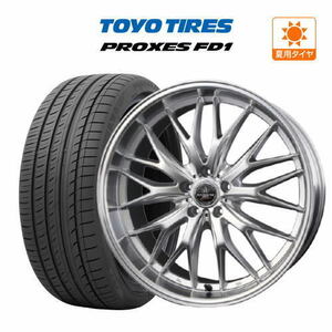 サマータイヤ ホイール 4本セット BADX ロクサーニ マルチフォルケッタ２ TOYO プロクセス FD1 245/35R21 アルファード 30 等