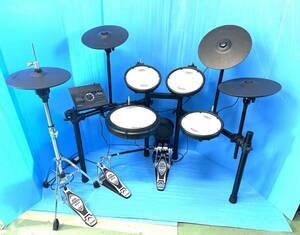 【直接引取歓迎】Roland TD-17KVX2 V-Drums 電子ドラム ローランド 電子ドラムセット マット付 通電 音出し確認済 現状品 O310-1